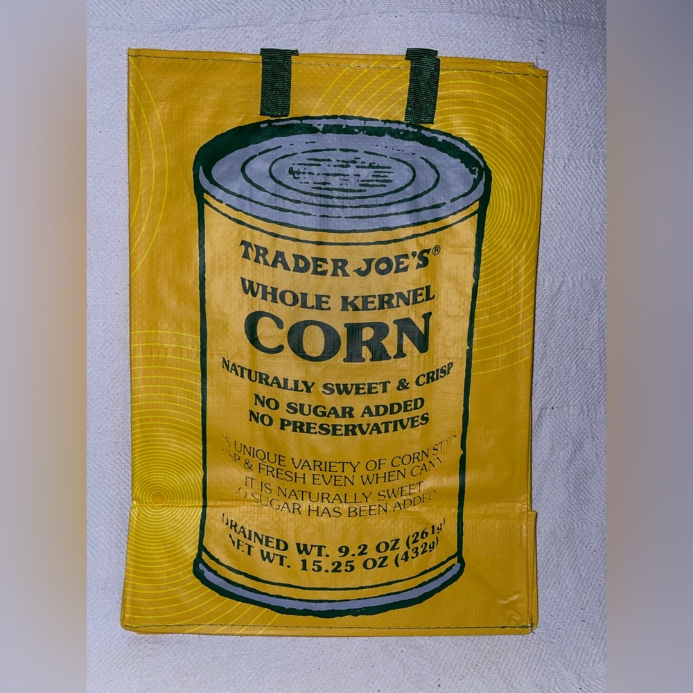 Trader Joe's Yellow Tote Bag
